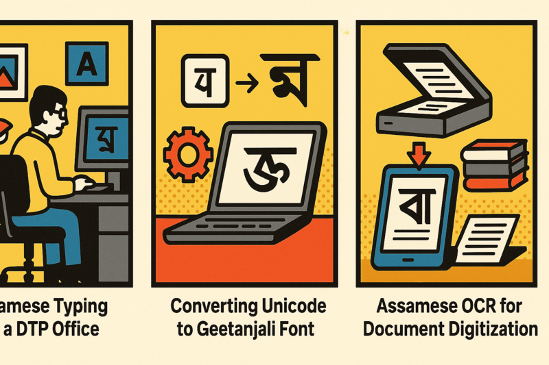 Assamese OCR Explained: How DRISTI Helps You Digitize Books and Documents